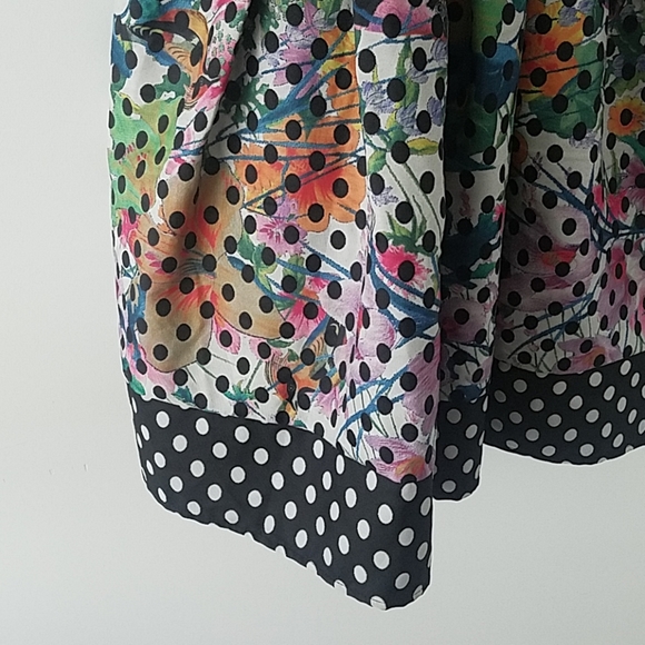 Anthropologie strapless printed dress - Picture 2 of 6